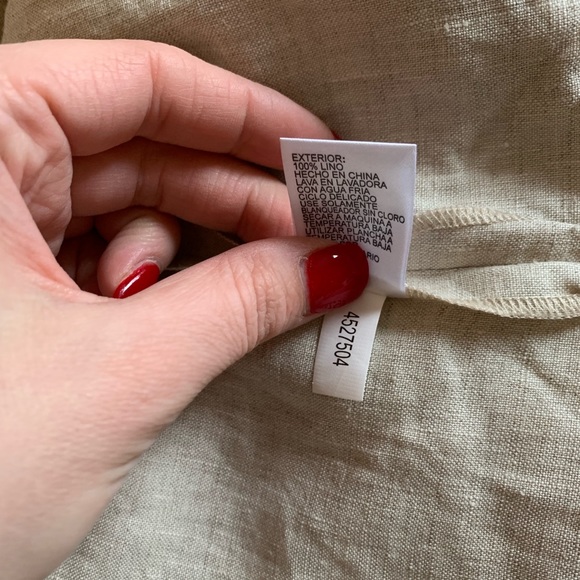 ANTONIO MELANI Vest 100% linen beach cover up - Picture 6 of 6